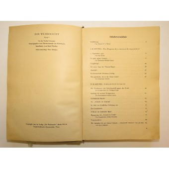 Almanach illustré Die Wehrmacht Um die Freiheit Europas, 1941. Espenlaub militaria